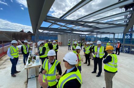 Topping-out-ceremony