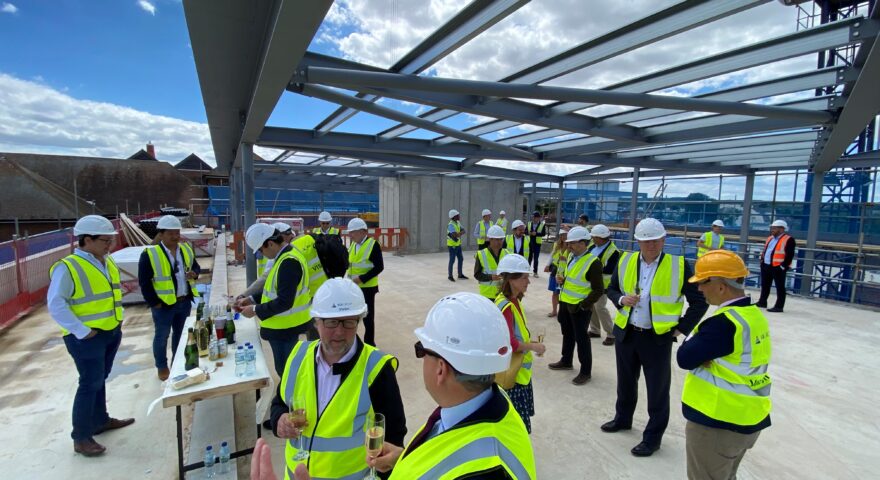 Topping-out-ceremony